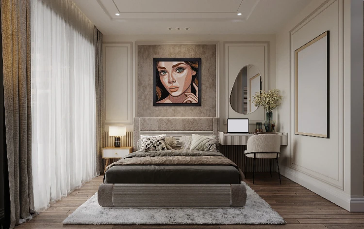 MosaicArt_Brunette Girl_bedroom.jpg