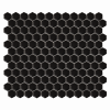 Dunin mozaika gresowa Mini Hexagon Black matt 26x30 cm.