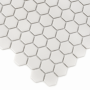 Zbliżenie mozaiki gresowej Mini Hexagon Cotton matt.