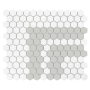 Mozaika gresowa Mini Hexagon Stripe 2.3.A matt 26x30 cm.