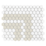 Mozaika gresowa Mini Hexagon Stripe 2.2.C matt 26x30 cm.
