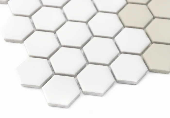 Zbliżenie mozaiki  Mini Hexagon Stripe 2.1.C matt