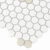 Mini Hexagon Rombdance Cotton matt,mozaika,płytka,ceramiczna,łazienka,kuchnia,przedpokój,podłogi,ściany,50,2x52,3cm