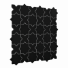Star&Cross Black matt,płytka,mozaika,ceramiczna,łazienka,kuchnia,przedpokój,podłogi,ściany,30,2x30,2