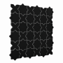 Star&Cross Black matt,płytka,mozaika,ceramiczna,łazienka,kuchnia,przedpokój,podłogi,ściany,30,2x30,2