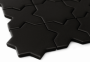 Star&Cross Black matt,płytka,mozaika,ceramiczna,łazienka,kuchnia,przedpokój,podłogi,ściany,30,2x30,2