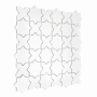 Star&Cross White matt,płytka,mozaika,ceramiczna,łazienka,kuchnia,przedpokój,ściany,podłogi,30,2x30,2