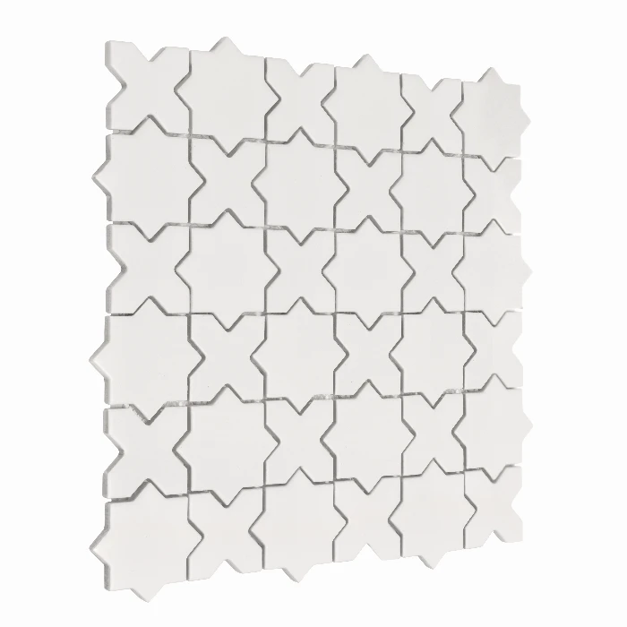 Star&Cross Cotton matt,płytka,mozaika,ceramiczna,kuchnia,łazienka,przedpokój,podłogi,ściany,30,2x30,2