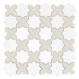 Star&Cross White Mix matt,płytka,mozaika,ceramiczna,łazienka,kuchnia,przedpokój,podłogi,ściany,30,2x30,2