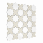 Star&Cross White Mix matt,płytka,mozaika,ceramiczna,łazienka,kuchnia,przedpokój,podłogi,ściany,30,2x30,2