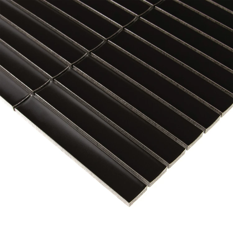 Kitkat Black matt,płytka,mozaika,ceramiczna,ściany,kuchnia,łazienka,29,7x29,3cm