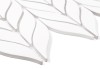 Bottany White matt,płytka,mozaika,ceramiczna,kuchnia,łazienka,ściany,26,5x22,5cm.