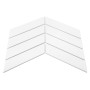 Royal Chevron White Matt,płytka,mozaika,podłogi,ściany,kuchnia,łazienka,przedpokój,ceramiczna,31,8x22,4cm