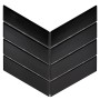 Royal Chevron Black matt,płytka,mozaika,ceramiczna,kuchnia,łazienka,przedpokój,podłogi,ściany,31,8x22,4cm