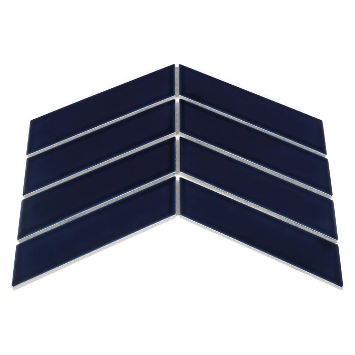 Royal Chevron Midnight,płytka,mozaika,kuchnia,łazienka,ściany,ceramiczna,31,8x22,4cm