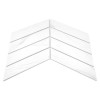 Royal Chevron Carrara Matt,płytka,mozaika,ceramiczna,kuchnia,łazienka,ściany,31,8x22,4cm