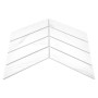 Royal Chevron Carrara Matt,płytka,mozaika,ceramiczna,kuchnia,łazienka,ściany,31,8x22,4cm