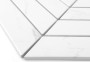 Royal Chevron Carrara Matt,płytka,mozaika,ceramiczna,kuchnia,łazienka,ściany,31,8x22,4cm
