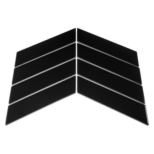 Royal Chevron Black,płytka,mozaika,ceramiczna,ściany,kuchnia,łazienka,31,8x22,4cm