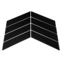 Royal Chevron Black,płytka,mozaika,ceramiczna,ściany,kuchnia,łazienka,31,8x22,4cm