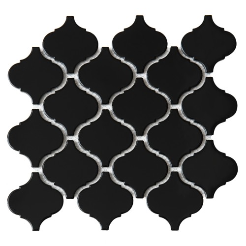 Mini Arabesco Black,płytka,mozaika,ceramiczna,ściany,kuchnia,łazienka,27,6x25cm