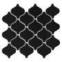 Mini Arabesco Black,płytka,mozaika,ceramiczna,ściany,kuchnia,łazienka,27,6x25cm