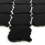 Mini Arabesco Black,płytka,mozaika,ceramiczna,ściany,kuchnia,łazienka,27,6x25cm