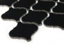 Mini Arabesco Black,płytka,mozaika,ceramiczna,ściany,kuchnia,łazienka,27,6x25cm