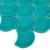 Mini Fish Scale Bali 88,płytka,mozaika,ceramiczna,ściany,kuchnia,łazienka,29,6x30cm.