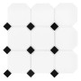 Octagon White 95 matt,płytka,mozaika,ceramiczna,podłogi,ściany,kuchnia,łazienka,przedpokój,28,9x28,9cm