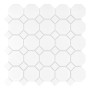 Mini Octagon White 55 matt,płytka,mozaika,ceramiczna,podłogi,ściany,kuchnia,łazienka,przedpokój,29,5x29,5cm