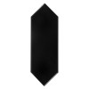 Tritone Black 01 matt,płytka,ceramiczna,ściany,kuchnia,łazienka,7,5x22,7cm.