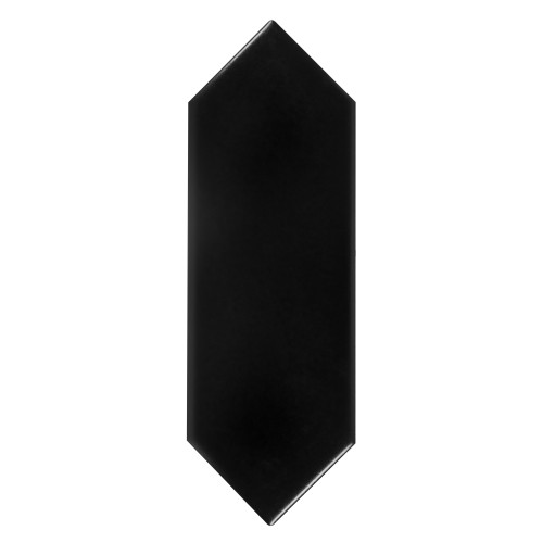 Tritone Black 01 matt,płytka,ceramiczna,ściany,kuchnia,łazienka,7,5x22,7cm.