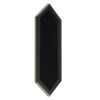 Tritone Black 02 matt,płytka,ceramiczna,ściany,kuchnia,łazienka,7,5x22,7cm.
