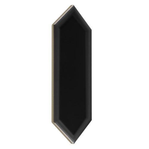 Tritone Black 02 matt,płytka,ceramiczna,ściany,kuchnia,łazienka,7,5x22,7cm.