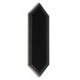 Tritone Black 02 matt,płytka,ceramiczna,ściany,kuchnia,łazienka,7,5x22,7cm.