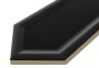 Tritone Black 02 matt,płytka,ceramiczna,ściany,kuchnia,łazienka,7,5x22,7cm.