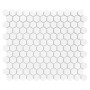 Mini Hexagon White,mozaika,płytka,ceramiczna,kuchnia,łazienka,przedpokój,podłogi,ściany,30x26cm.