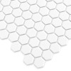 Mini Hexagon White,mozaika,płytka,ceramiczna,kuchnia,łazienka,przedpokój,podłogi,ściany,30x26cm.