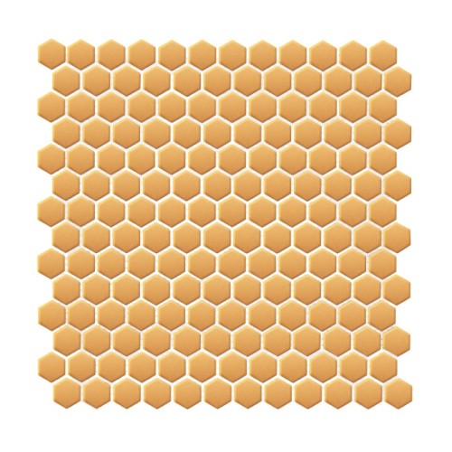 Mini Hexagon Gold matt,płytka,mozaika,ceramiczna,kuchnia,łazienka,ściany,27,2x30cm.