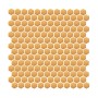 Mini Hexagon Gold matt,płytka,mozaika,ceramiczna,kuchnia,łazienka,ściany,27,2x30cm.