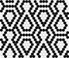 Mini Hexagon B&W LACE,płytka,mozaika,ceramiczna,kuchnia,łazienka,przedpokój,podłogi,ściany,26x30cm.