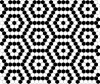 Mini Hexagon B&W NANO,płytka,mozaika,kuchnia,łazienka,przedpokój,podłogi,ściany,26x30cm.