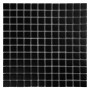 Pixello Black matt mozaika czarna ceramiczna kwadratowe elementy