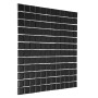 Pixello Black matt mozaika czarna ceramiczna kwadratowe elementy