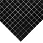 Pixello Black matt mozaika czarna ceramiczna kwadratowe elementy