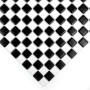 Pixello B&amp;W Mix matt  mozaika biało czarna ceramiczna kwadratowe elementy szachownica