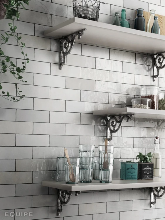 artisan biała płytka cegiełka do kuchni łazienki
