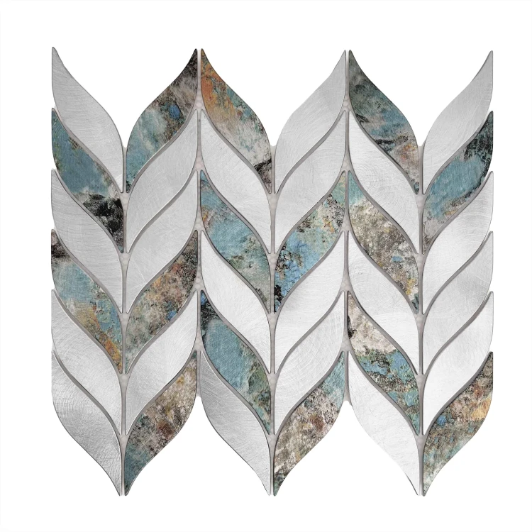 Allumi Bottany Patina,płytka,mozaika,metalowa,kuchnia,łazienka,ściany,29,2x24,8cm.