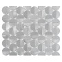 Allumi Tabs Silver,Płytka,mozaika,metalowa,kuchnia,łazienka,ściany,35x29,8cm